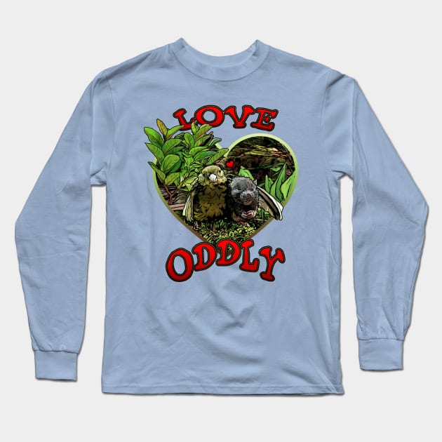 Love Oddly Long Sleeve T-Shirt by ImpArtbyTorg